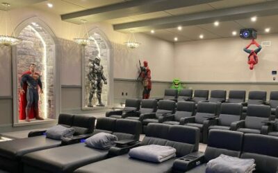 Gravity Tech Powers Up Superhero Home Theater with 8-Foot-Tall Optimus Prime