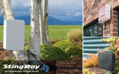 Address Almost Any Outdoor Application with Stealth Acoustics StingRay Speakers