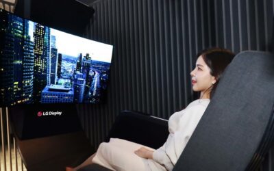 LG Incorporates 55-inch Flexible OLED TVs into Recliner, Fitness Bike