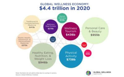 Ranking the Top 150 Countries by Wellness Market Size