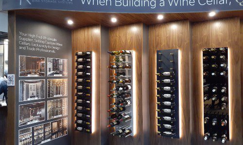 KBIS 2022 Kessick Wine Storage Systems