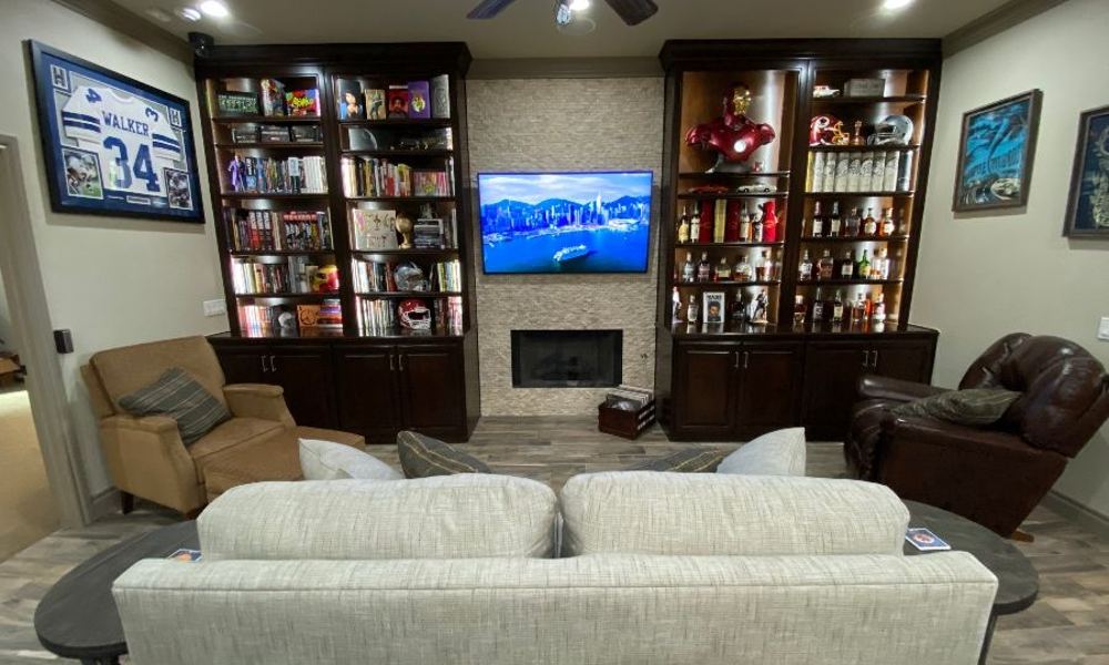 Price residence wall mounted TV