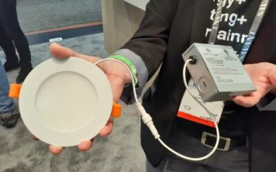 Savant Previews Cync Smart Low-Profile Downlights with Full Color