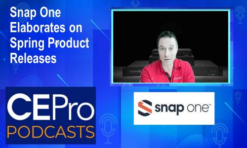 Snap One CE Pro Podcast Control4 Triad Episode