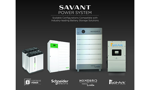 Savant Battery Storage Systems