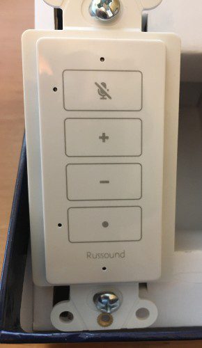Russound VoicePlay V-KP-1 keypad