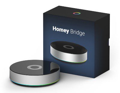 Z-Wave ecosystem hub ATHOM Homey Bridge