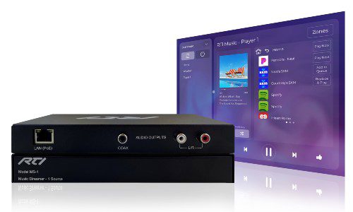 RTI MS-1 Music Streamer RTI Music ISE 2022