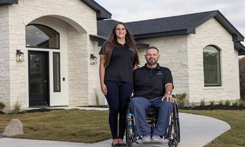 Nortek and Gary Sinise Foundation Smart Home Wounded Veteran