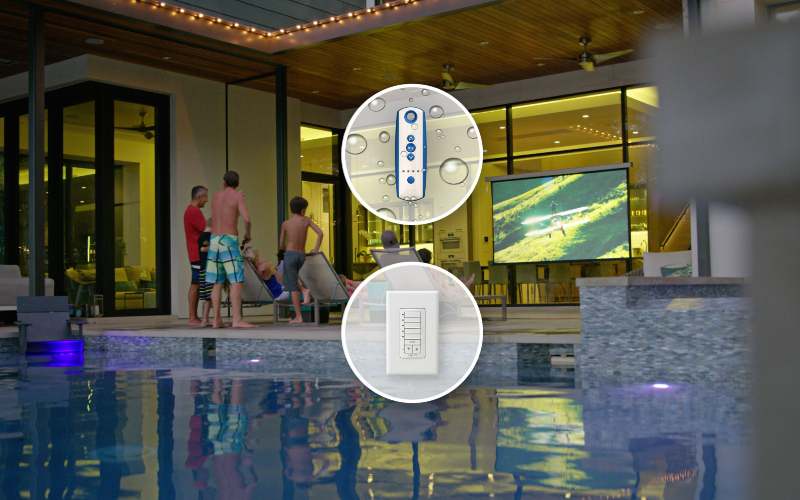 two-piece projection outdoor projection Screen Innovations