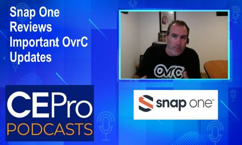 Snap One OvrC Evan Marty CE Pro Podcast