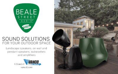 CEDIA Expo: Vancoโs Beale Street Audio Outdoor Line Adds New Solutionsย