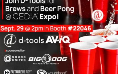 D-Tools Is Ready to Party at CEDIA Expo