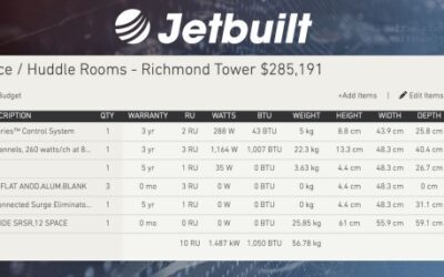 CEDIA Expo: Jetbuilt Adds Technical Data Fields