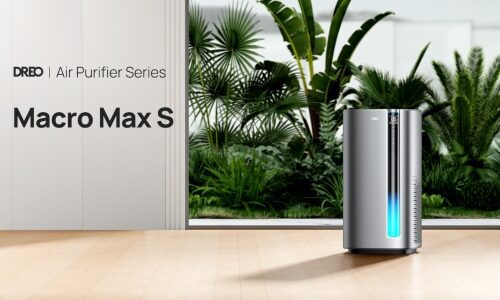 Dreo Macro Max S Smart Air Purifier for better indoor air quality.