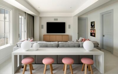 13 AV Installations that Incorporate Wall-Mounted TVs for Clean Design Aesthetics