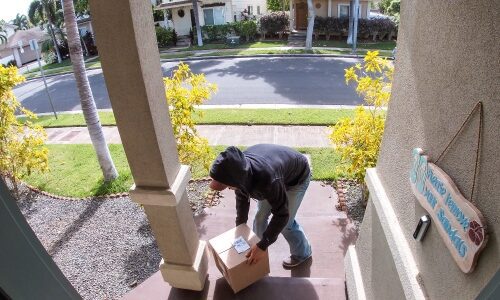 Package theft is increasingly on the rise throughout the United States, with homeowners often investing in security like a video doorbell after an incident occurs.