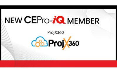 ProjX360 joins the CEPro-iQ platform