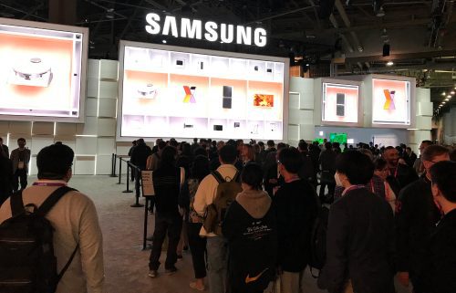 CES crowd
