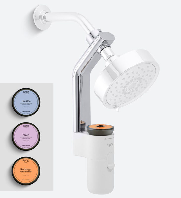 CES 2023 Kohler Sprig smart shower