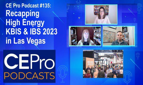 CE Pro Podcast KBIS IBS 2023 Las Vegas