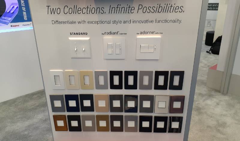 Legrand Microban adorne radiant IBS KBIS