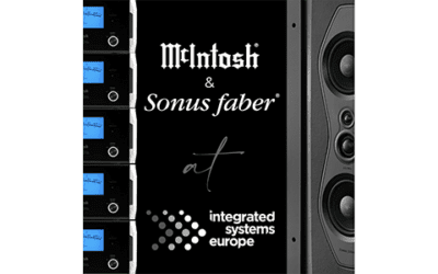 McIntosh, Sonus faber Exhibit at ISE 2023