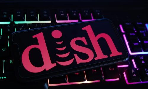 Dish Network logo, cybersecurity breach