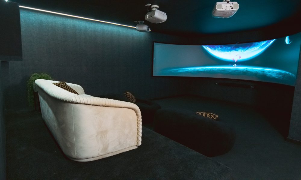 KoKast Curved Infinity Screen Home Theater Beverly Hills California