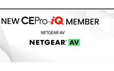 Netgear AV Joins CEPro-iQ