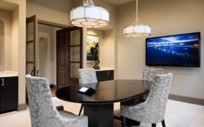 Extensive Home Office Install Blends Corporate Performance with Creature Comforts