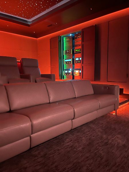 Innovative Sight & Sound Cinema Tech Theater Room