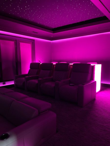 Innovative Sight & Sound Cinema Tech Theater Room