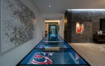 Jeff Williams Inc. Blends Modern Art and Smart Tech in Cali Luxury Home