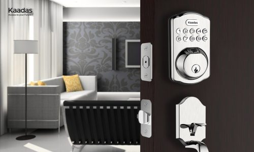 Kaadas smart lock in North American home