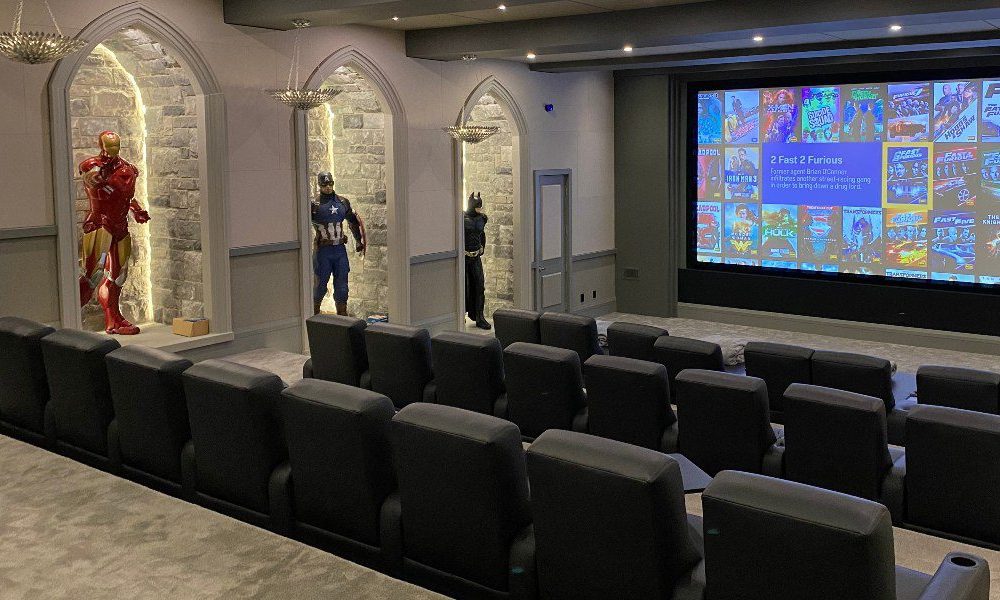 Superhero home theater