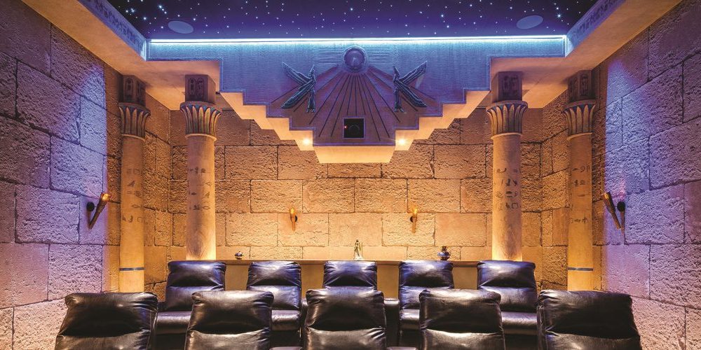 Stargate themed home theater