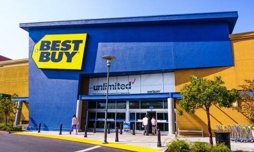 Best Buy store outside