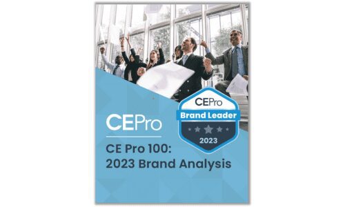 Check out the 2023 CE Pro 100 Brand Analysis now!