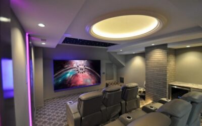 A Converted Attic Becomes a Family-Friendly Entertainment Space