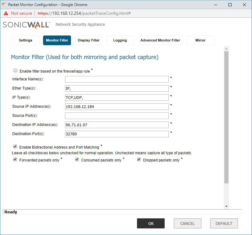 Sonic Wall Router on a Stick Rule Setup Part 1