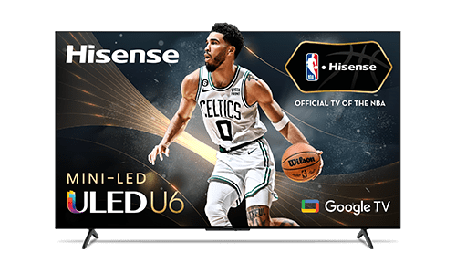 Hisense U6K series of mini LED TVs