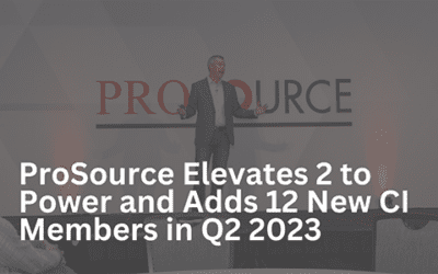 ProSource adds CI Dealers, Promotes Power Members
