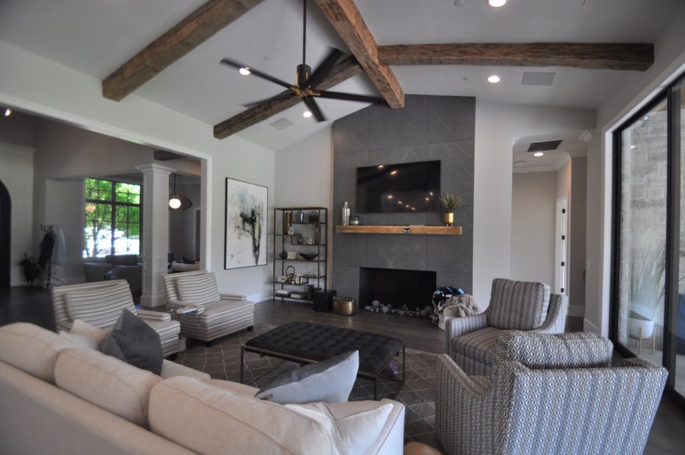 Hidden Speakers Make Even the Fireplace of This Luxury Estate Part of the Music, slide 1