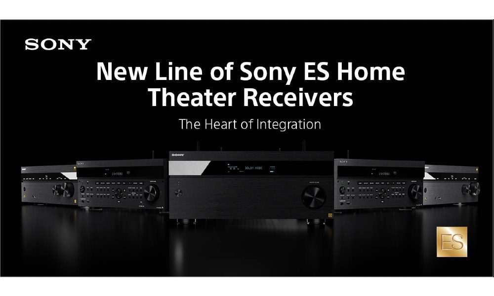 Sony ES Series AVRs & Projectors Level Up Home Theater Game at CEDIA