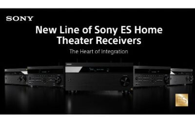 Sony ES Series AVRs & Projectors Level Up Home Theater Game at CEDIA Expo 2023