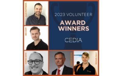 CEDIA Names 2023 Volunteers of the Year