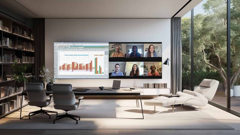 Just Video Walls microLED home office CEDIA Expo 2023