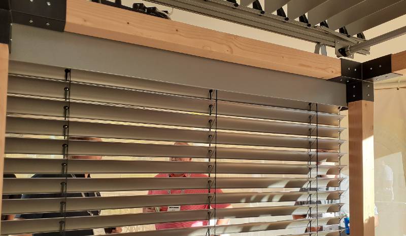 Draper at Home exterior blinds CEDIA Expo 2023