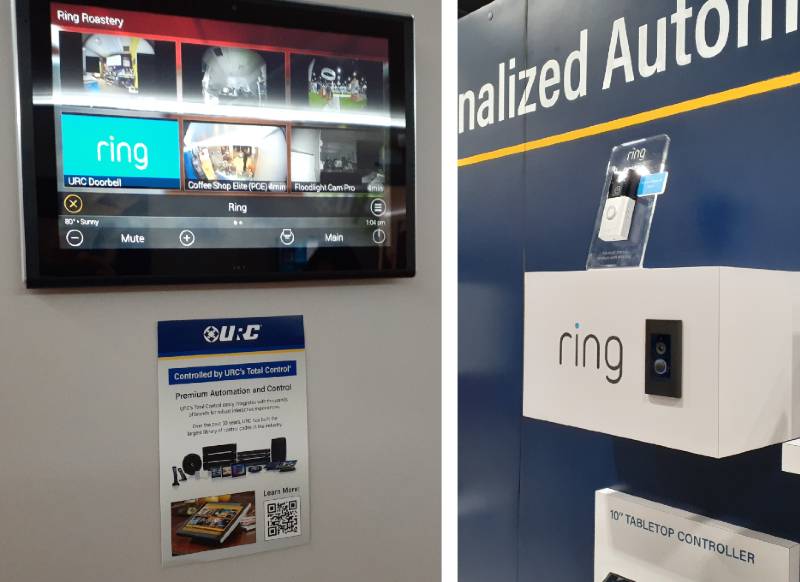 Ring URC integration CEDIA Expo 2023